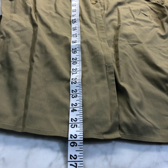 Chico's No Iron Cotton Green 3/4 Sleeve Button Down Shirt S or US 4/6 - Picture 11 of 13